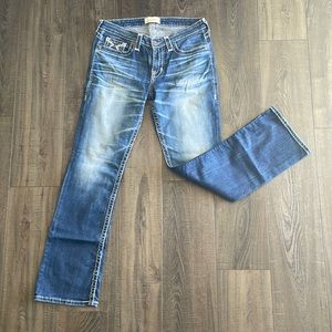 Dark wash big star Maddie Boot jean size 29R